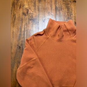 Lululemon Textured Funnel-Neck Pullover